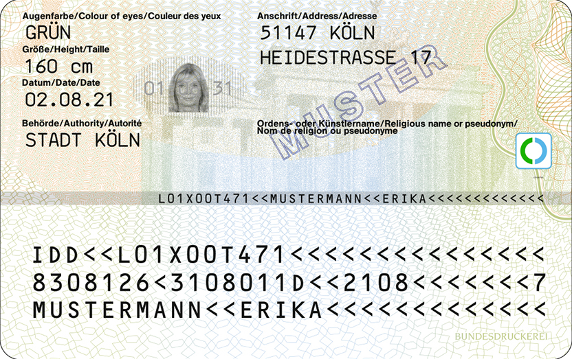 Rückseite Werksausweis